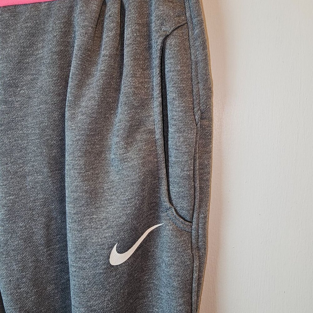 Nike Girls Dri-Fit Training Lightweight Sweats Pant Gray Joggers, Large, NWT - Picture 4 of 9